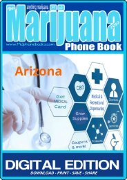 Arizona MARIUANA Phone Book