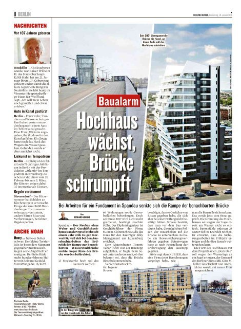 Berliner Kurier 24.01.2019