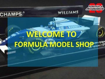 F1 Minichamps - Formula Model Shop