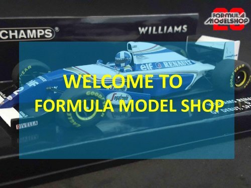 F1 Minichamps - Formula Model Shop
