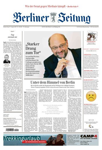 Berliner Zeitung 17.08.2017