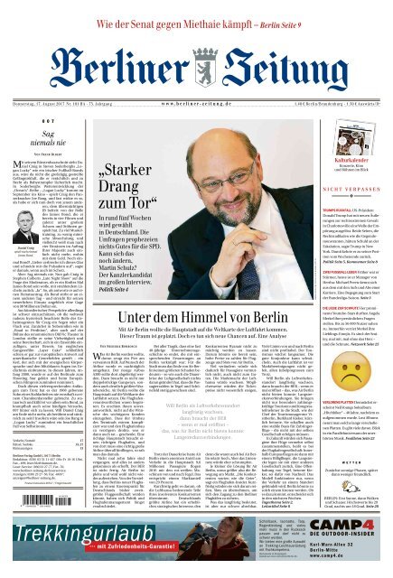 Berliner Zeitung 17.08.2017