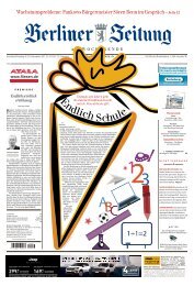 Berliner Zeitung 09.09.2017