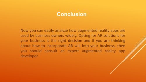 What is Augmented Reality (AR) and how is it Helping Business?