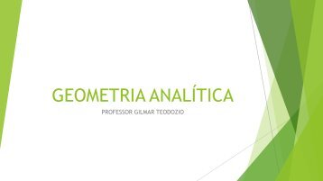 GEOMETRIA ANALÍTICA (2)