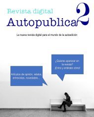 Presentación de la Revista digital Autopublica2 - ENERO 2019