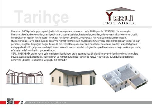 Yerli prefabrik 2019 katalog