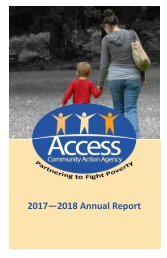 2018 Access Community Action Agency Annual Report