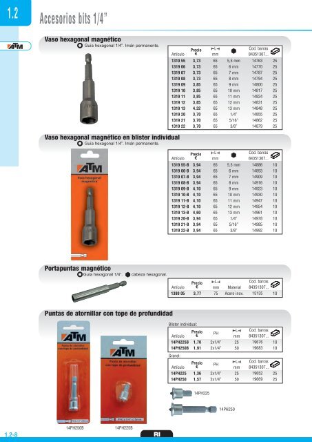 Aghasa-turis-catalogo-completo-tarifa-2018