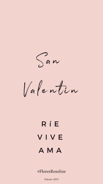 Catálogo San Valentín Roseline Febrero 2019
