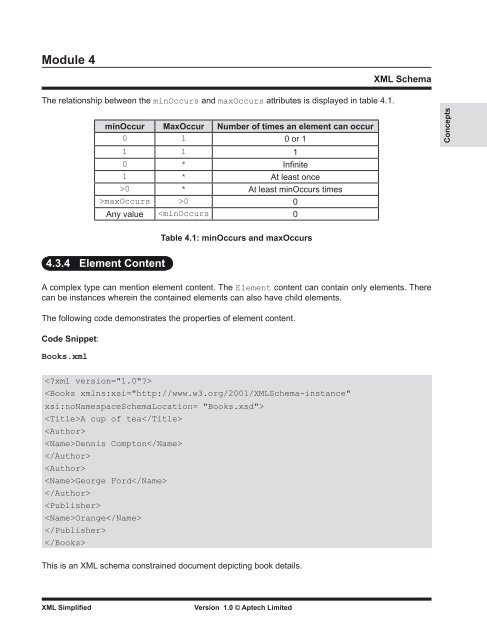 XML Simplified