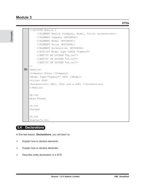 XML Simplified