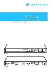 Transmisor SR 3254/SR 3256  - Klein + Hummel