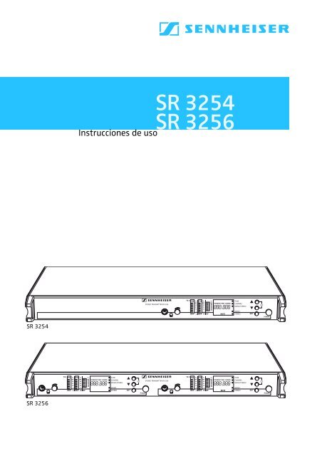 Transmisor SR 3254/SR 3256  - Klein + Hummel