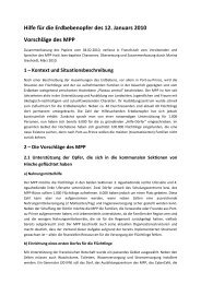 Die Vorschläge des MPP - KLJB Paderborn