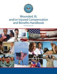 DoD Compensation Benefits Handbook