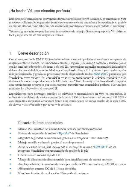 EM 3532-U - Sennheiser Communications