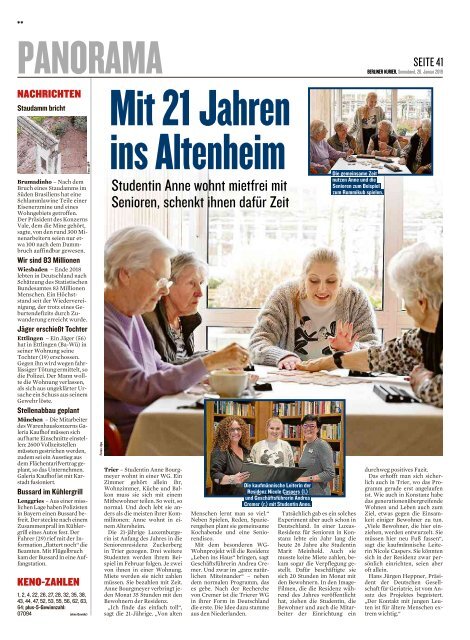 Berliner Kurier 26.01.2019