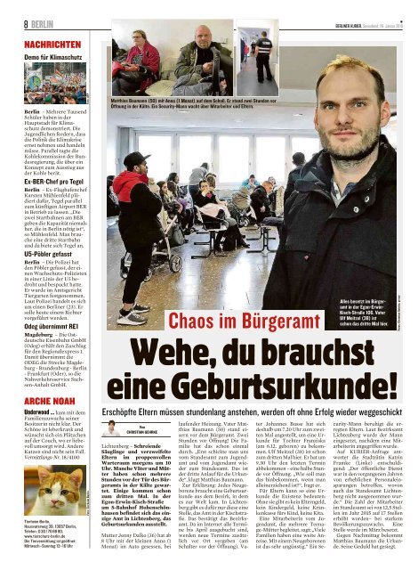 Berliner Kurier 26.01.2019