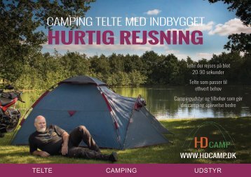 Camping telte fra HDcamp