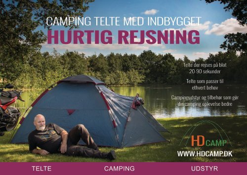 Camping telte fra HDcamp
