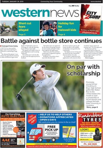 Western News: January 29, 2019
