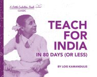 Teach for India (Portfolio: Brand Guide)