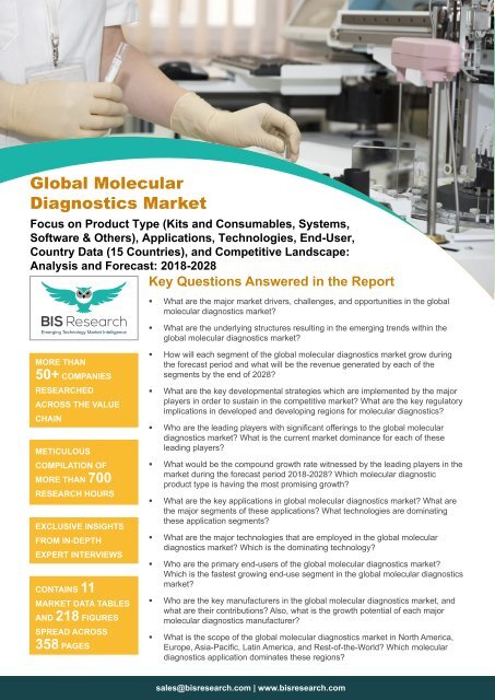 Molecular Diagnostics Market Research Report