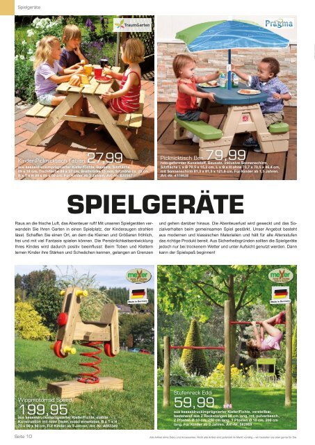 Eurobaustoff - Holz im Garten i&M emo thyssen saicos