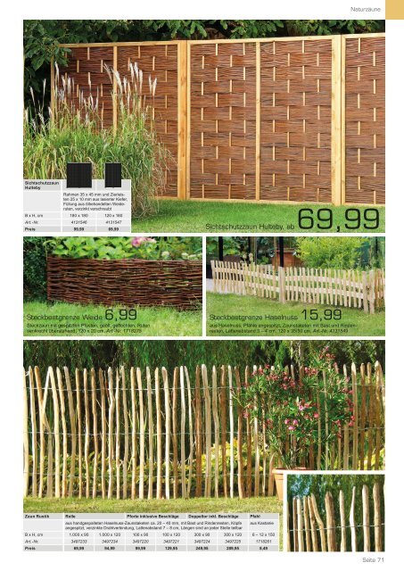 Eurobaustoff - Holz im Garten i&M emo thyssen xyladecor