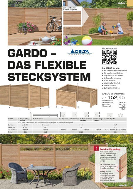 Eurobaustoff - Holz im Garten i&M emo thyssen xyladecor