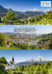 Radlkatalog Bodensee-Königsee Radweg 2019