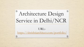 Architecture Design Service in Delhi&NCR