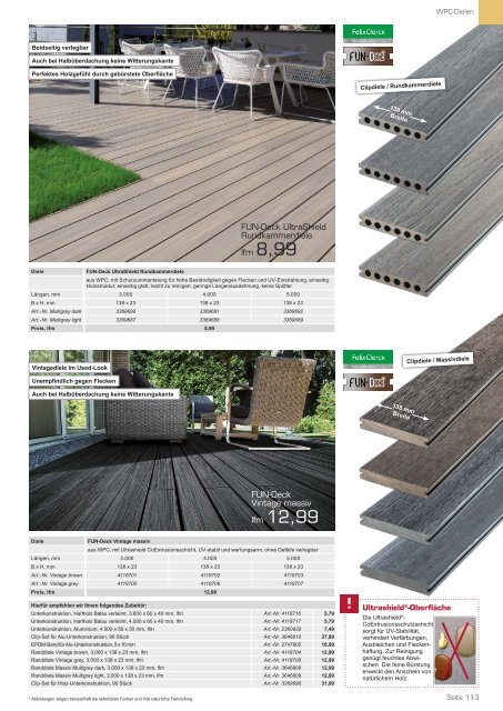 Eurobaustoff - Holz im Garten neutral emo thyssen osmo