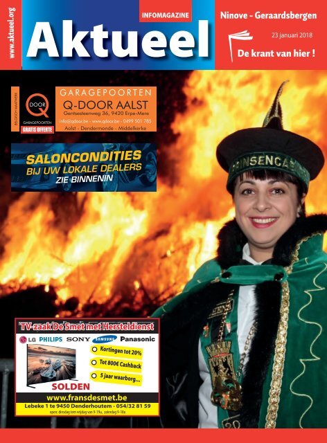 Editie Ninove 23 januari 2019