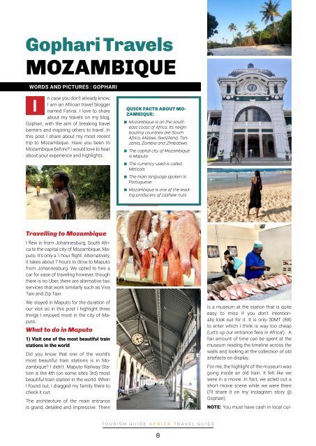 Tourism Guide Africa Travel Guide Jan - March 2019 edition 