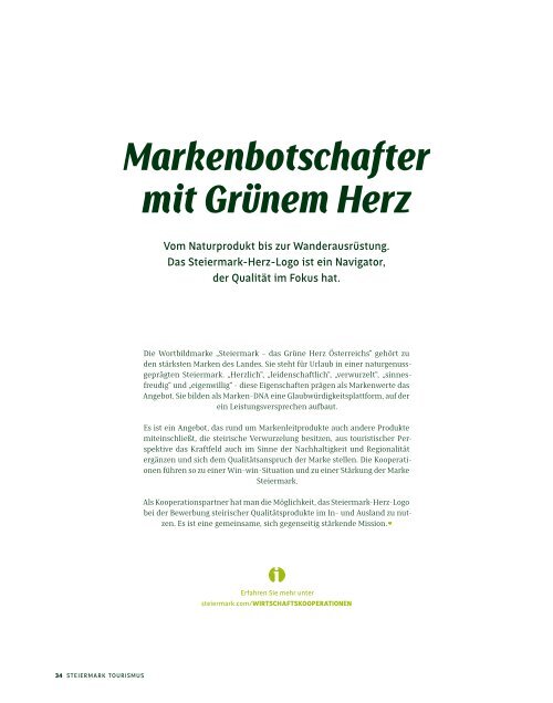 Markenhandbuch Steiermark Tourismus-doppelseite