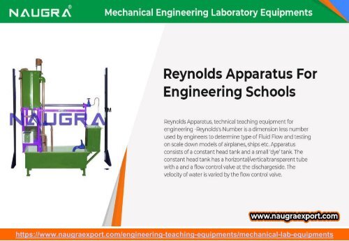 Mechanical Engineering Laboratory Equipments Manufacturers