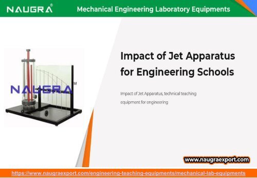 Mechanical Engineering Laboratory Equipments Manufacturers