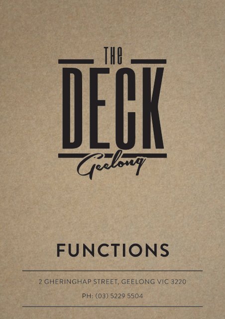deck geelong functions booklet PROOF