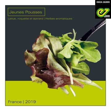 Brochure Jeunes Pousses 2019