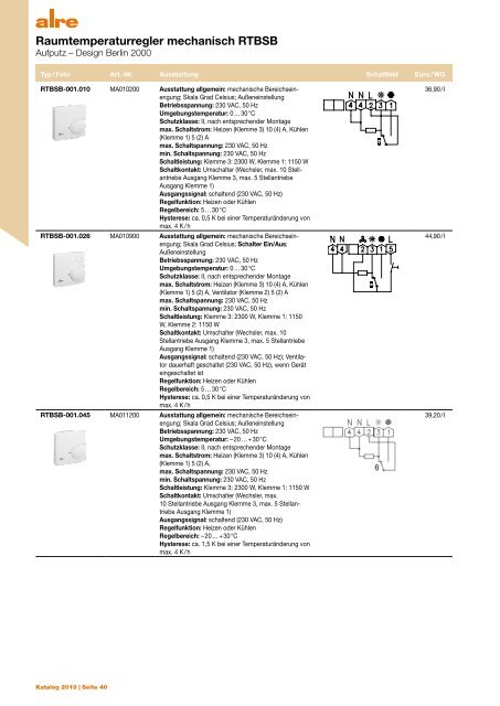 alre Katalog 2019