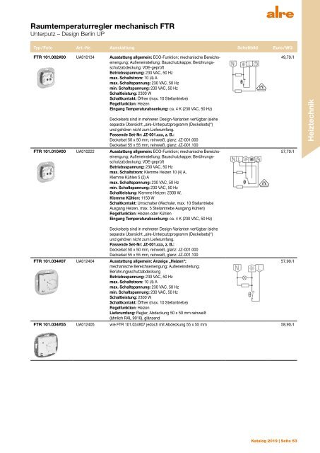 alre Katalog 2019