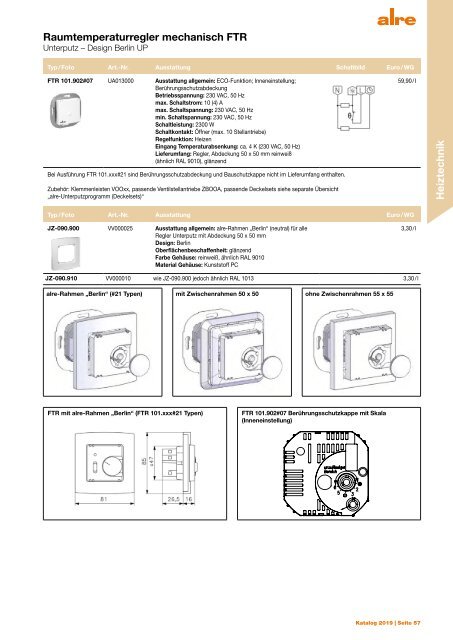 alre Katalog 2019