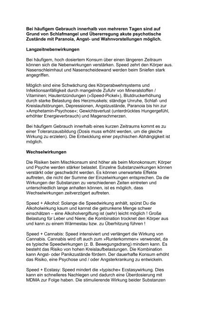 Stoffkunde handout