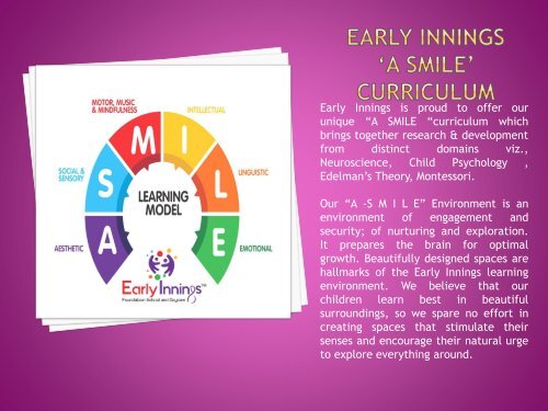 Early Innings - Daycare in Bangalore