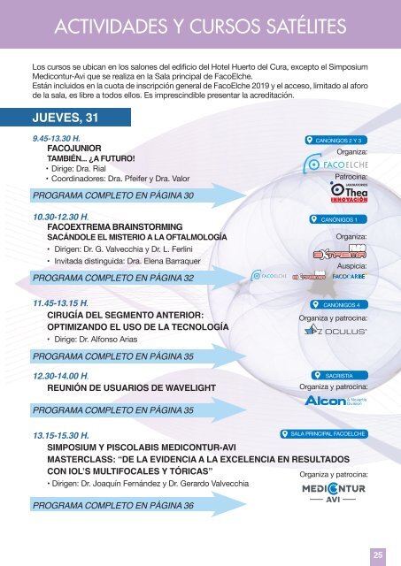 Programa FacoElche 2019