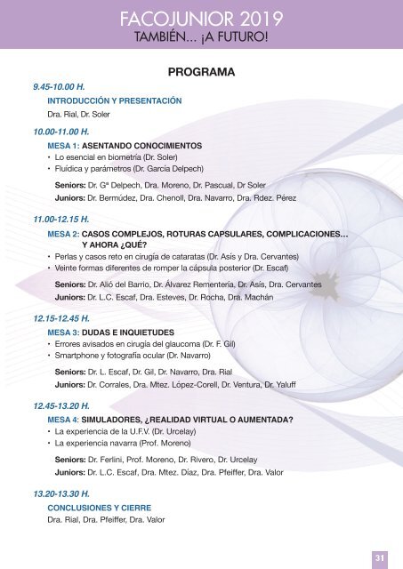 Programa FacoElche 2019