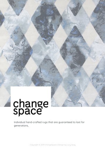 ChangeSpace 2019 Rug Catalogue