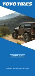 Toyo Pattern Guide 2019 Web Version